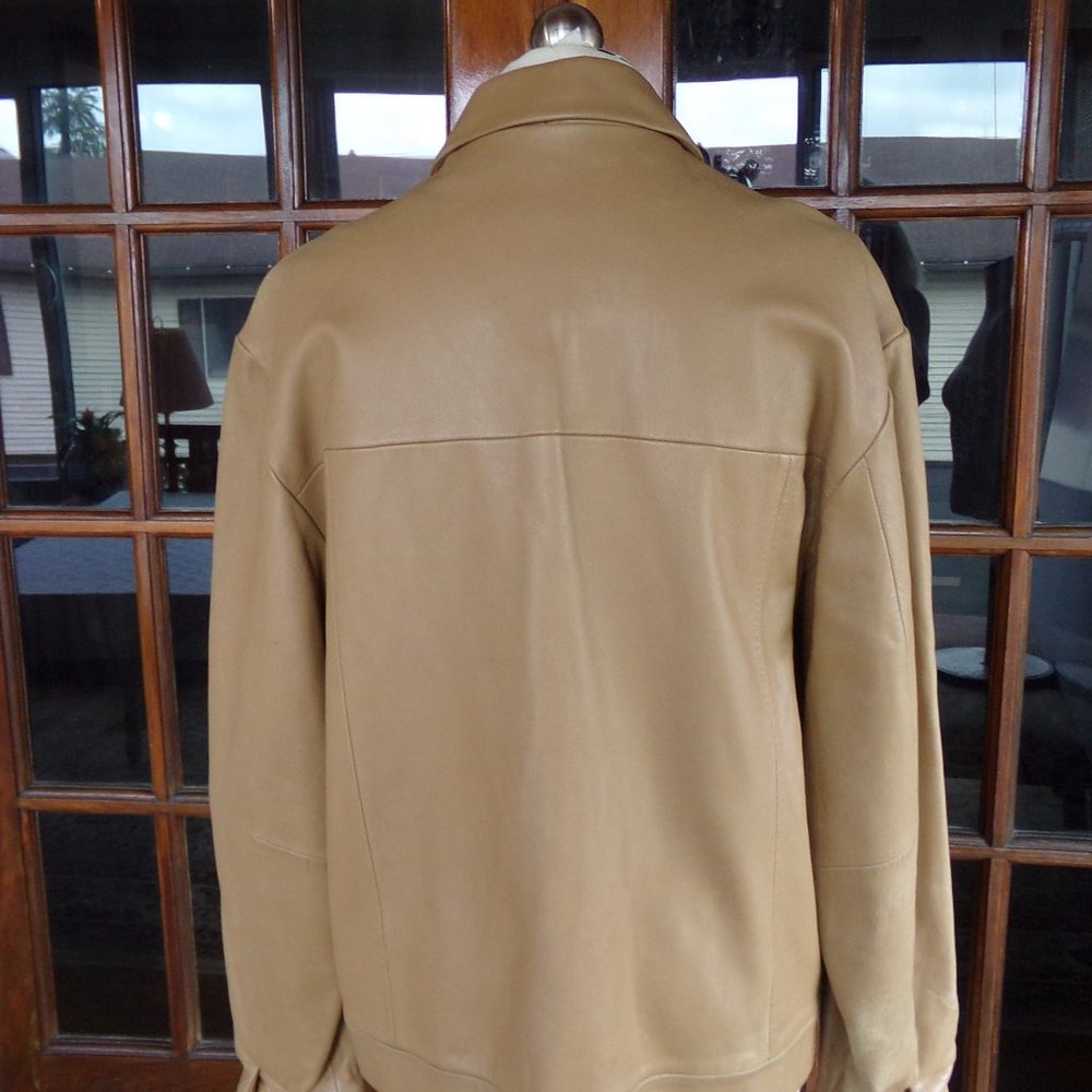 WILSON LEATHER TAN JACKET - Picture 3 of 9